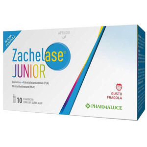 Pharmaluce - Zachelase junior 10 flaconcini da 10 ml nuova formula