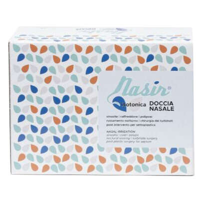 Nasir - Soluzione fisiologica isotonica sterile  in scatola con10 sacche versione luer lock da 250ml