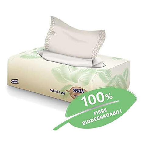 Tempo - Box fazzoletti natural&soft 70 pezzi