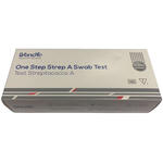 Streptococco a - Test autodiagnostico one step strep a rilevazione qualitativa antigeni  in tampone faringeo 1 pezzo