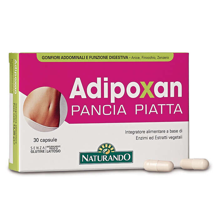 Naturando - Adipoxan pancia piatta 30 capsule