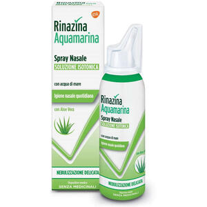 Rinazina - Aquamarina isotonica aloe spray nebulizzazione delicata 100 ml