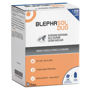 Thea farma - Blephasol duo soluzione micellare igiene palpebrale 100 ml + 100 garze