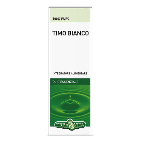 Erba vita - Timo bianco olio essenziale 10 ml