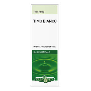 Erba vita - Timo bianco olio essenziale 10 ml