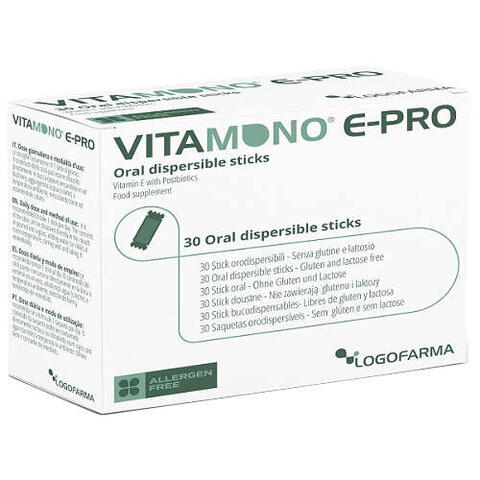 Vitamono e-pro - 30 stick orodispersibili da 1,1 g