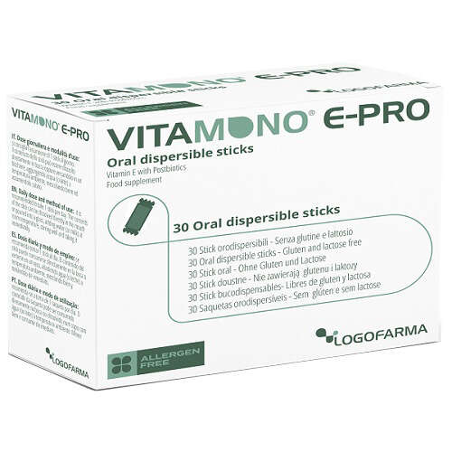 Vitamono e-pro - 30 stick orodispersibili da 1,1 g