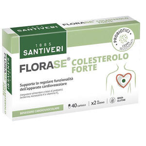 Santiveri - Florase colesterolo forte 40 capsule