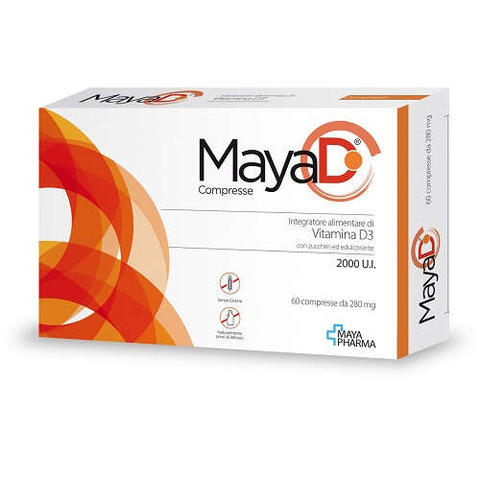 Maya d - 60 compresse masticabili da 280 mg