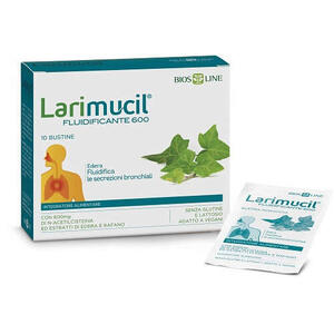 Larimucil - Fluidificante 600 10 bustine