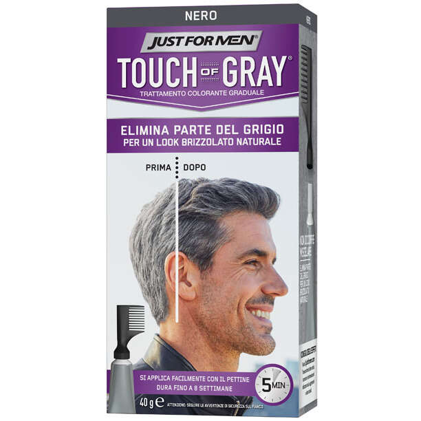 Just for men - Touch of gray nero 40 g