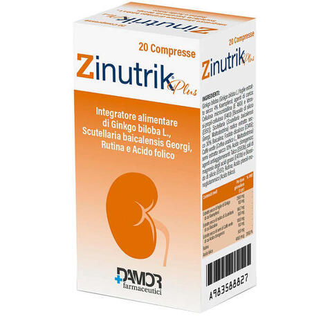 Farmaceutici damor - Zinutrik plus 20 compresse
