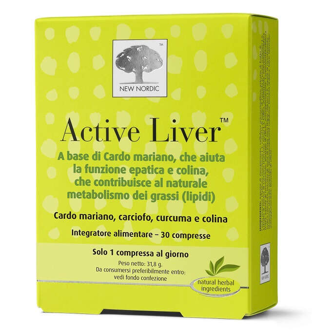 New nordic - Active liver 60 compresse