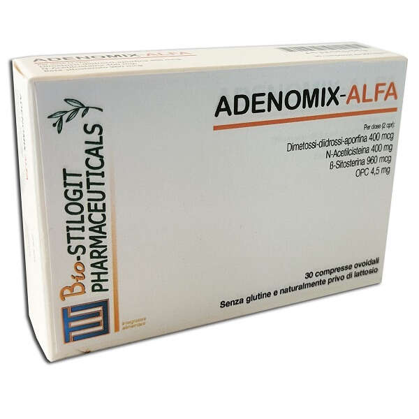 Bio stilogit pharmaceutic - Adenomix alfa 30 compresse