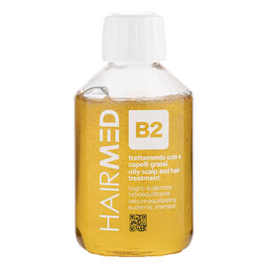 Hairmed b2 - Trattamento cute e capelli grassi bagno eudermico seboequilibrante 200 ml