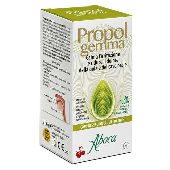 Aboca - Propolgemma bambini 45 compresse orosolubili 480 mg