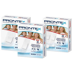 Prontex - Cerotto  water strips assortito 20 pezzi