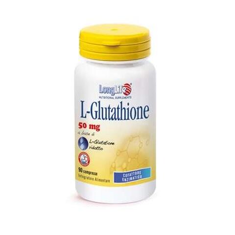 Longlife - L-glutathione 50 mg 90 compresse