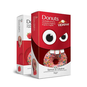 Vidafree - Donuts fragola 90 g