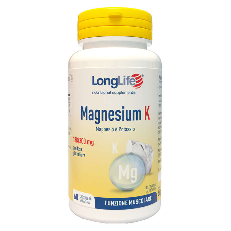 Longlife - Magnesium k 60 capsule