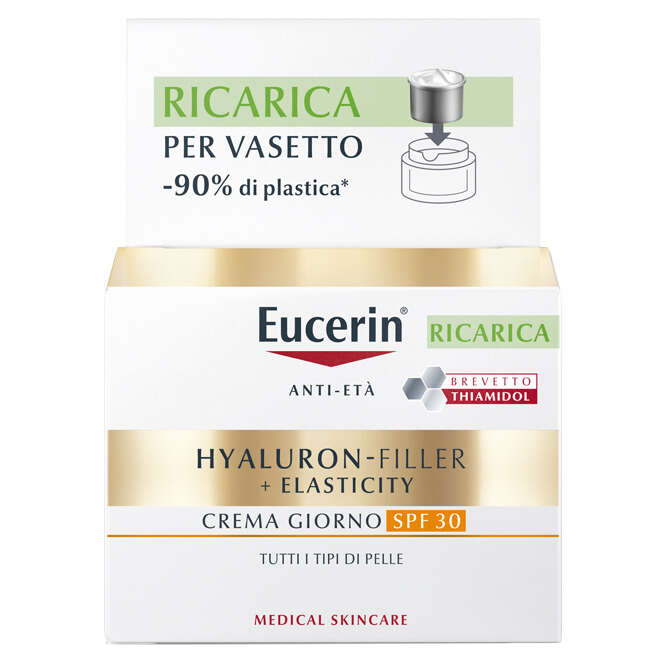 Eucerin - Hyaluron-filler + elasticity crema giorno spf30 ricarica 50 ml