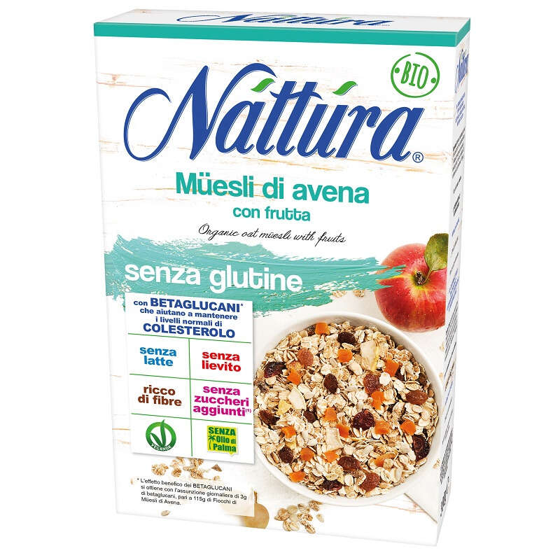 Nattura - Muesli di avena con frutta 300 g