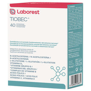 Tiobec - 40 compresse nuova formulazione senza glutine senza lattosio