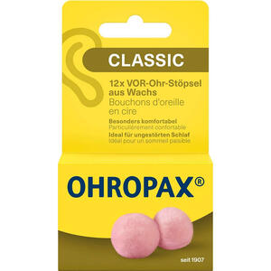 Ohropax - Tappi auricolari cera 12 pezzi