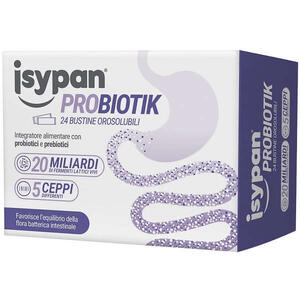 Probiotik - Isypan  24 bustine orosolubili 1 g