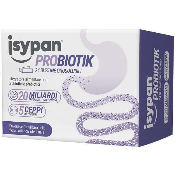 Probiotik - Isypan  24 bustine orosolubili 1 g