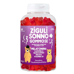 Ziguli' - Ziguli sonno fragola 60 gommose