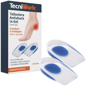 Tecniwork  talloniera antishock in gel  taglia m/l - Night&day tallon soft m/l 1 paio