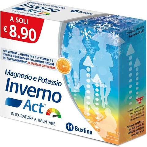 F&f - Magnesio e potassio inverno act 14 bustine