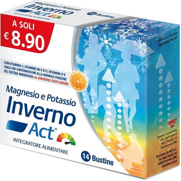 F&f - Magnesio e potassio inverno act 14 bustine