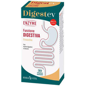 Erba vita - Digest ev enzyme 30 compresse