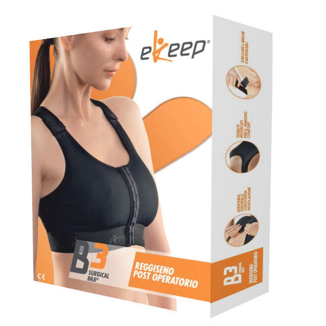 Ekeep - Reggiseno post operatorio  b3 surgical bra taglia 02