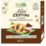 Foralle minicestini crema di nocciole - Foralle minicestini crema nocciona & cacao 150 g