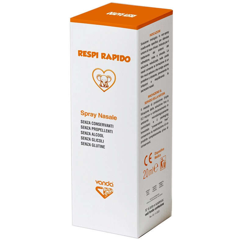 Vanda omeopatici - Spray nasale respi rapido 20 ml