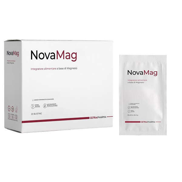 Cetra pharma - Novamag 20 bustine da 6 g