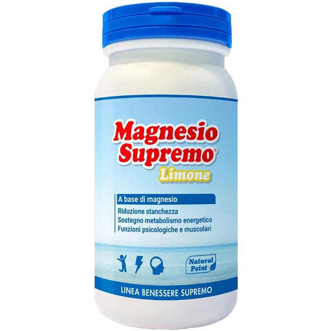 Natural point - Magnesio supremo limone polvere 150 g