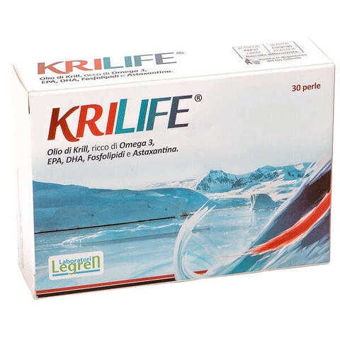 Laboratori legren - Krilife 30 perle