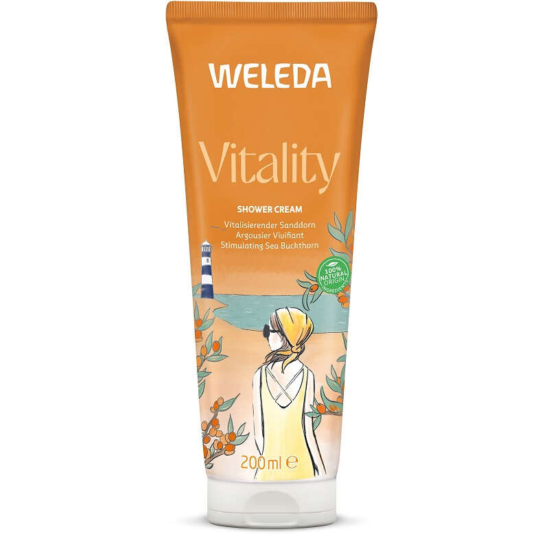 Weleda - Vitality doccia cremosa olivello spinoso 200 ml