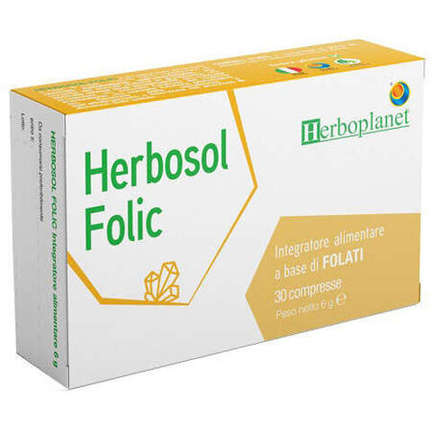 Herboplanet - Herbosol folic 30 compresse
