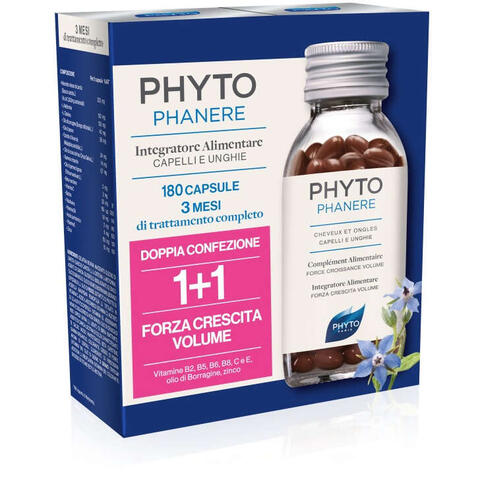 Phyto paris - Phytophanere integratore alimentare capelli/unghie 90+90 capsule