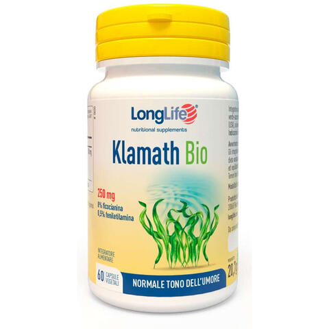 Longlife - Klamath bio 60 capsule vegetali