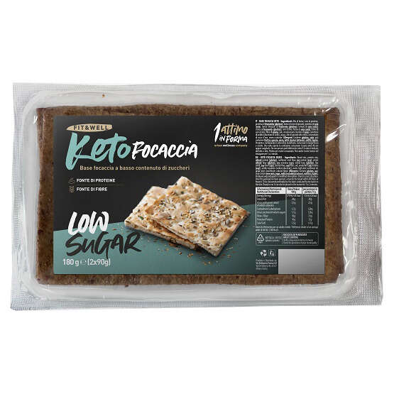 Keto focaccia - 2 pezzi da 90 g