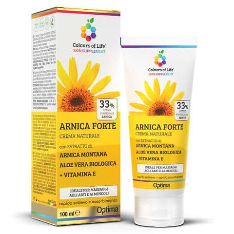 Colours of life - Skin supplement arnica forte 33% crema 100 ml