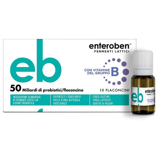 Enteroben - 50mld 10 flaconcini da 10 ml