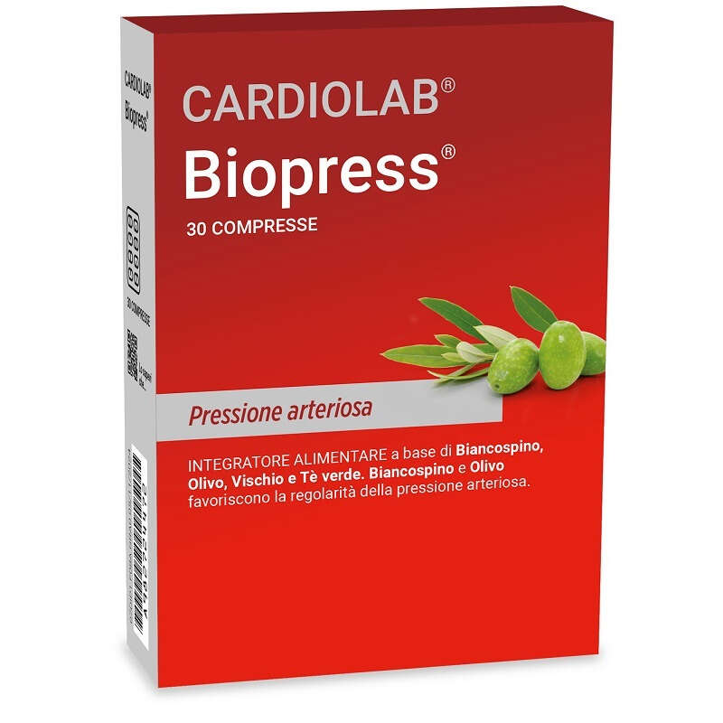 Laboratorio della farmacia - Biopress 30 compresse linea cardiolab