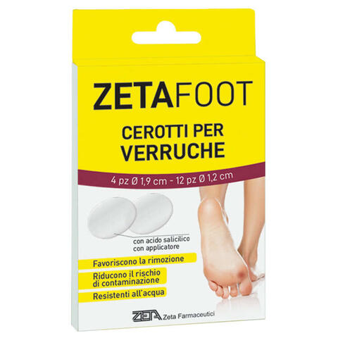 Zetafoot - Cerotto verruche assortito 16 pezzi
